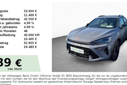 Cupra Formentor 2.600 km 53.450 &euro; Schwabach 91126