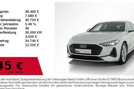 Audi A5 9.405 km 38.400 &euro; Nürnberg 90441