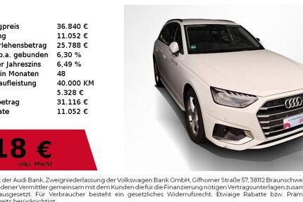 Audi A4 19.900 km 34.850 &euro; Nürnberg 90411