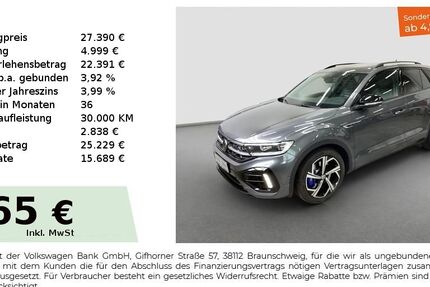 VW T-Roc 77.417 km 26.990 &euro; Fürth 90763
