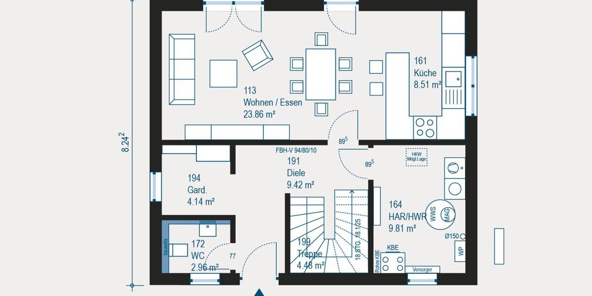Ihr Wunschhaus nach Maß auf 535 m² Grundstück in Buttenheim - Einfamilienhaus Buttenheim | Angebot:27480037