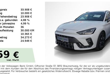 Cupra Leon 17.500 km 31.210 &euro; Lauf an der Pegnitz 91207