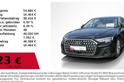 Audi A8 52.950 km 53.440 &euro; Lauf an der Pegnitz 91207