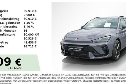 Cupra Leon 14.050 km 39.910 &euro; Lauf an der Pegnitz 91207