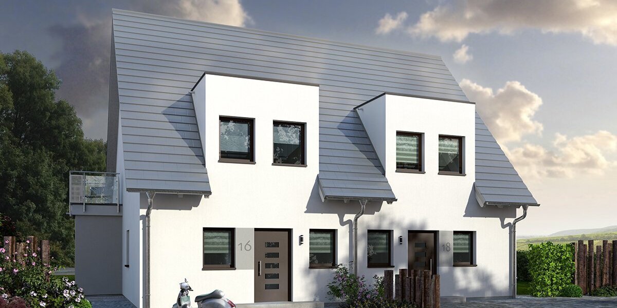 Moderne Doppelhaushälfte in Erlangen: Ihr neues Zuhause individuell geplant - Doppelhaushälfte Erlangen Bruck | Angebot:27285004
