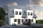 Moderne Doppelhaushälfte in Erlangen: Ihr neues Zuhause individuell geplant - Doppelhaushälfte Erlangen Bruck | Angebot:27285004