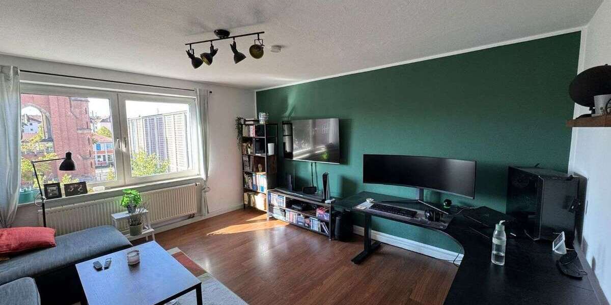 Etagenwohnung Nürnberg Tafelhof - 2 Zimmer, 64 m&sup2;, 650&euro; | Angebot:27673337