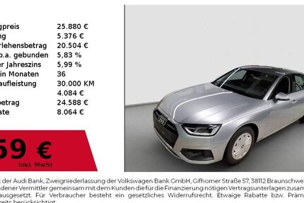 Audi A4 15.968 km 25.880 &euro; Nürnberg 90441