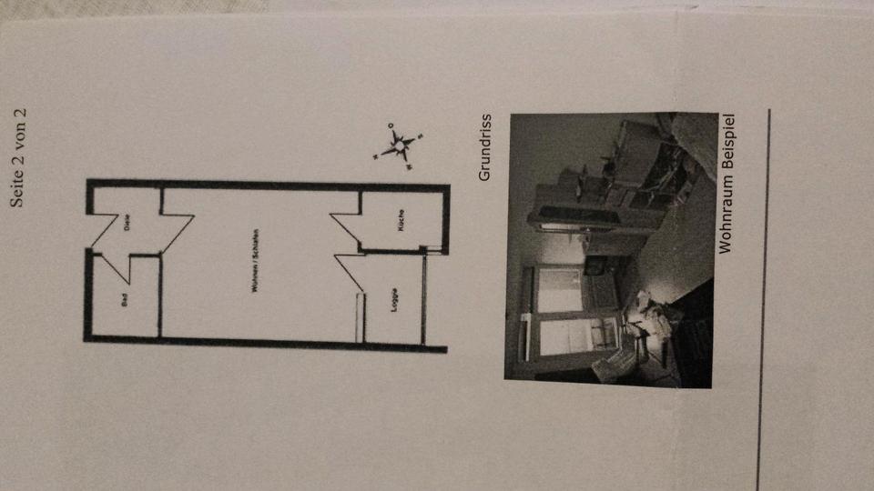 Etagenwohnung Nürnberg Eberhardshof - 1 Zimmer, 32 m&sup2;, 109.000&euro; | Angebot:27610263