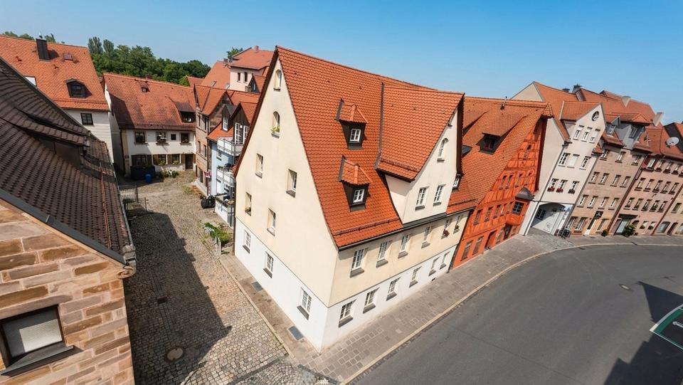 Maisonettenwohnung Fürth Altstadt - 5 Zimmer, 112 m&sup2;, 1.190&euro; | Angebot:27594344