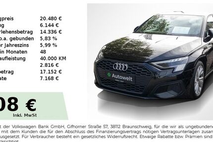 Audi A3 130.850 km 21.980 &euro; Nürnberg 90431