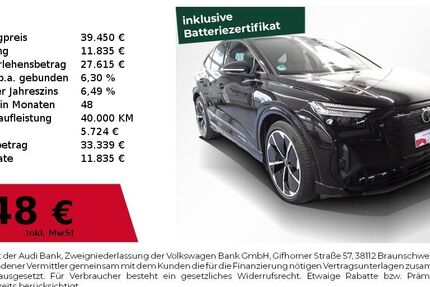 Audi Q4 e-tron 33.100 km 39.450 &euro; Nürnberg 90411