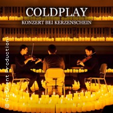 Coldplay Musik bei Kerzenschein 13.01.2027 Meistersingerhalle Nürnberg