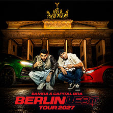 SAMRA & CAPITAL BRA / Tickets only & CD + Tickets | im Artistshop 22.03.2027 PSD Bank Nürnberg ARENA