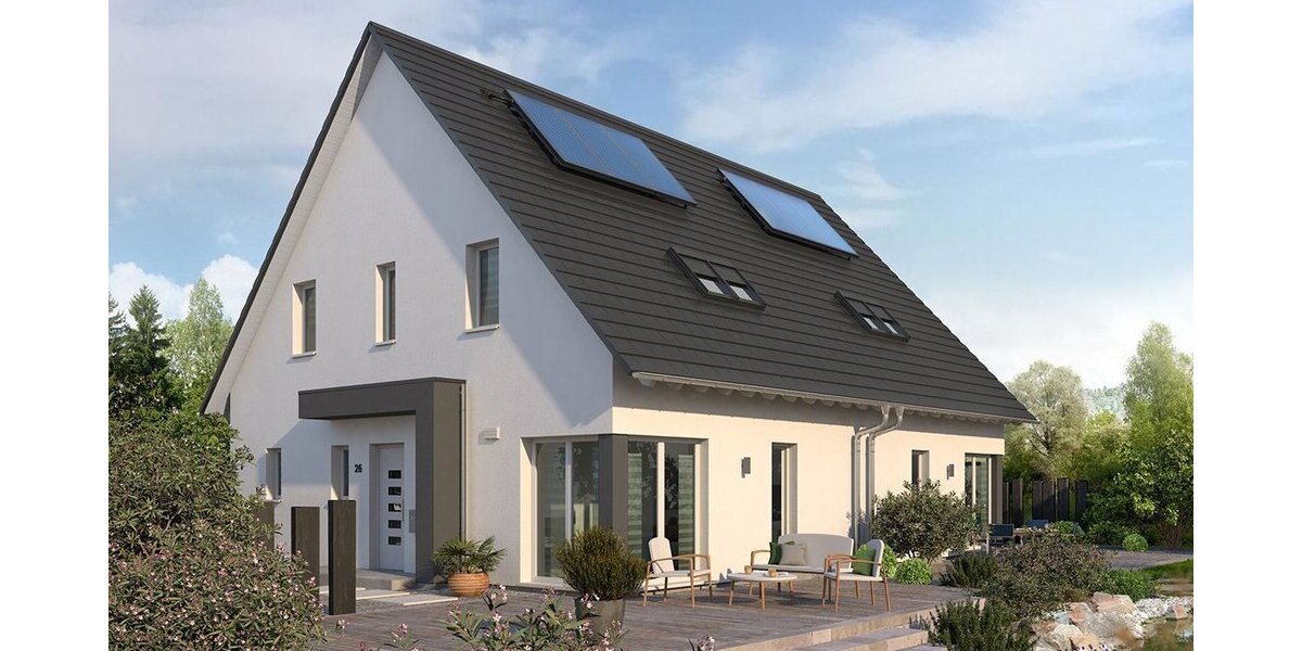 Moderne projektierte Doppelhaushälfte mit individueller Gestaltung in Herzogenaurach - Doppelhaushälfte Herzogenaurach | Angebot:27634489
