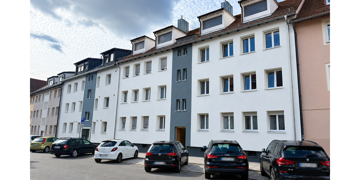Etagenwohnung Nürnberg Wöhrd Wöhrd - 2 Zimmer, 45 m&sup2;, 189.000&euro; | Angebot:27643488