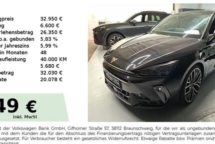 Cupra Leon 23.750 km 32.950 &euro; Schwabach 91126