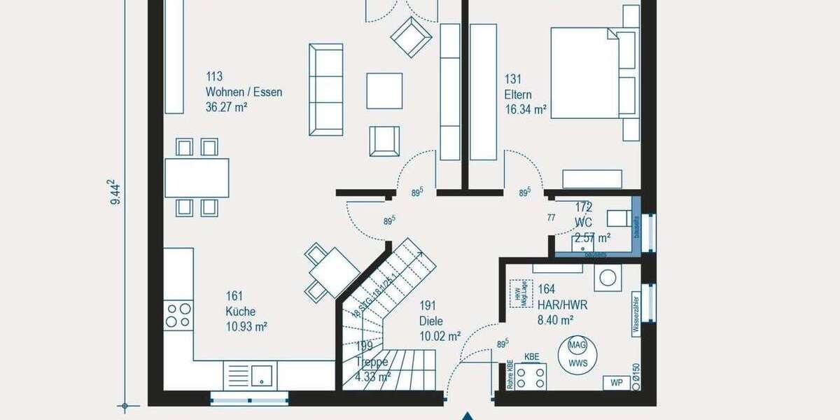 Flexibles Einfamilienhaus im Aurachtal - Individuell gestaltbar und mit zuverlässigem Baupartner allkauf - Einfamilienhaus Aurachtal | Angebot:27536140