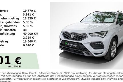 Seat Ateca 78.450 km 18.970 &euro; Nürnberg 90431