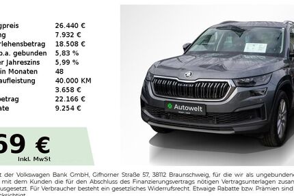 Skoda Kodiaq 131.950 km 26.440 &euro; Nürnberg 90431