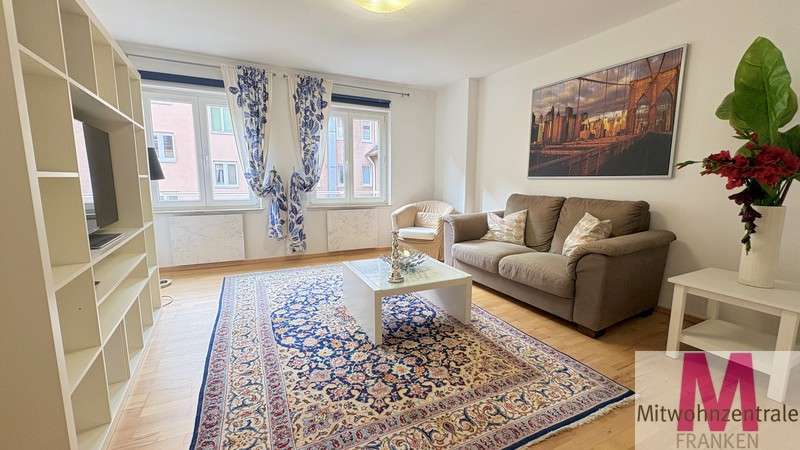 Etagenwohnung Nürnberg - 2 Zimmer, 58 m&sup2;, 870&euro; | Angebot:27659023