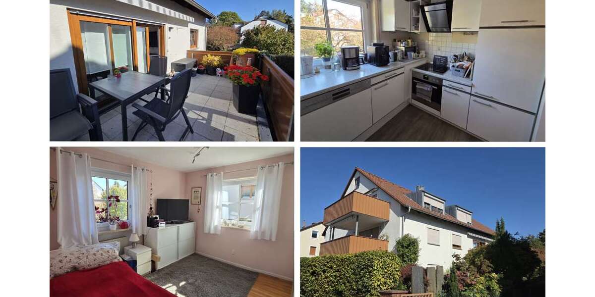 Etagenwohnung Nürnberg Katzwang - 3 Zimmer, 84 m&sup2;, 1.050&euro; | Angebot:27656714