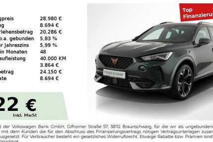 Cupra Formentor 22.950 km 27.440 &euro; Nürnberg 90441
