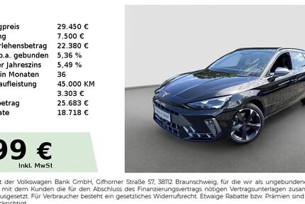Cupra Leon 28.790 km 28.950 &euro; Cadolzburg 90556