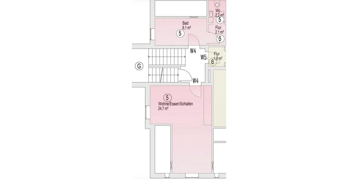 Dachgeschoßwohnung Forchheim - 1 Zimmer, 38 m&sup2;, 700&euro; | Angebot:27609802