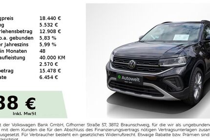 VW T-Cross 18.250 km 17.880 &euro; Nürnberg 90431