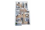 Etagenwohnung Nürnberg Gebersdorf - 3 Zimmer, 83 m&sup2;, 1.245&euro; | Angebot:27598954