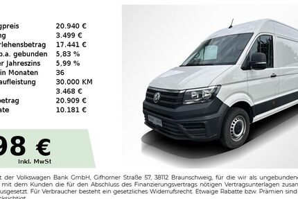 VW Crafter 94.515 km 20.940 &euro; Fürth 90763