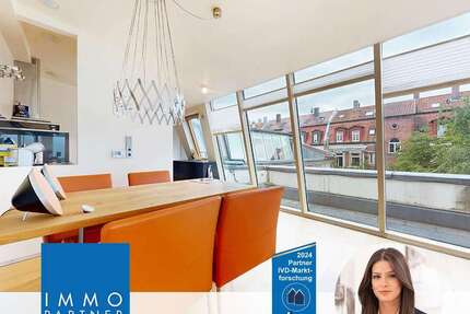 Wohnung Nürnberg Kleinweidenmühle - 2 Zimmer, 77 m&sup2;, 299.000&euro; | Angebot:27213878