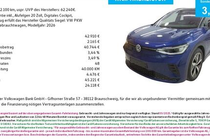 VW ID.4 12.100 km 42.910 &euro; Fürth 90762