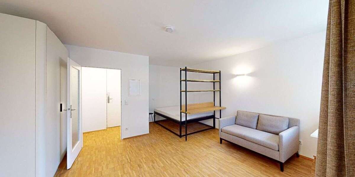 Etagenwohnung Erlangen Am Anger - 1 Zimmer, 27 m&sup2;, 602&euro; | Angebot:27427762