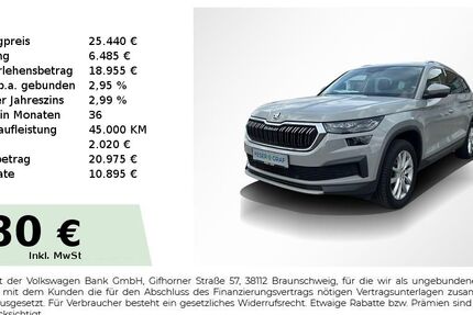 Skoda Kodiaq 88.450 km 25.440 &euro; Baiersdorf 91083