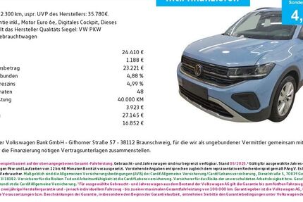 VW T-Cross 12.750 km 24.410 &euro; Fürth 90762