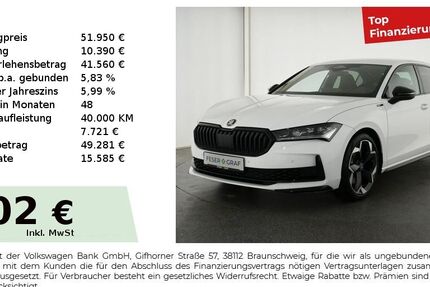Skoda Superb 19.250 km 51.950 &euro; Nürnberg 90441