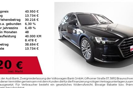 Audi A8 110.200 km 42.850 &euro; Nürnberg 90411