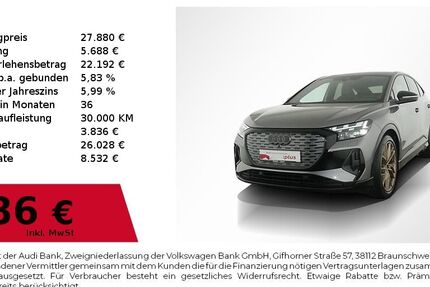 Audi Q4 e-tron 58.450 km 27.880 &euro; Nürnberg 90441