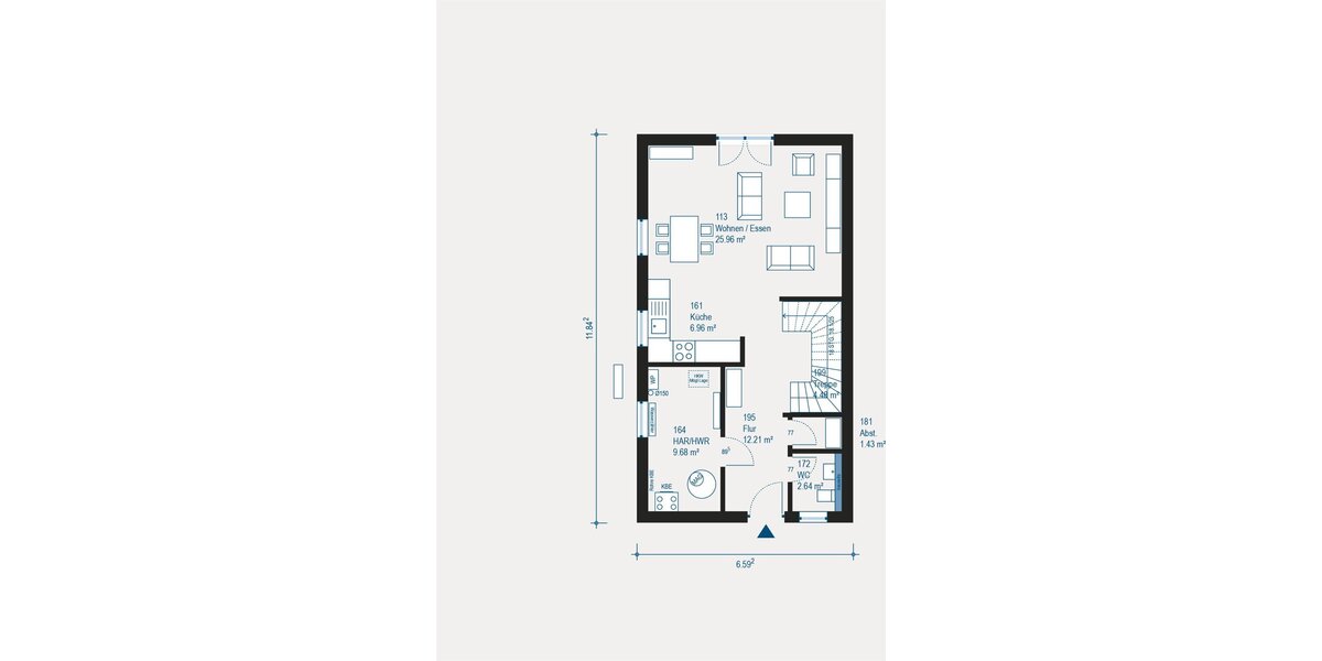Individuell planbare Doppelhaushälfte in Nürnberg - Ihr neues Zuhause nach Maß - Doppelhaushälfte Nürnberg Zerzabelshof | Angebot:27285006