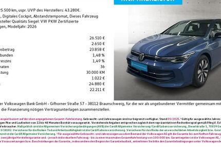 VW Golf 25.500 km 26.510 &euro; Neustadt/Aisch 91413