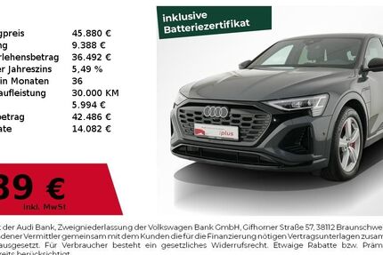 Audi Q8 e-tron 69.088 km 45.880 &euro; Nürnberg 90441
