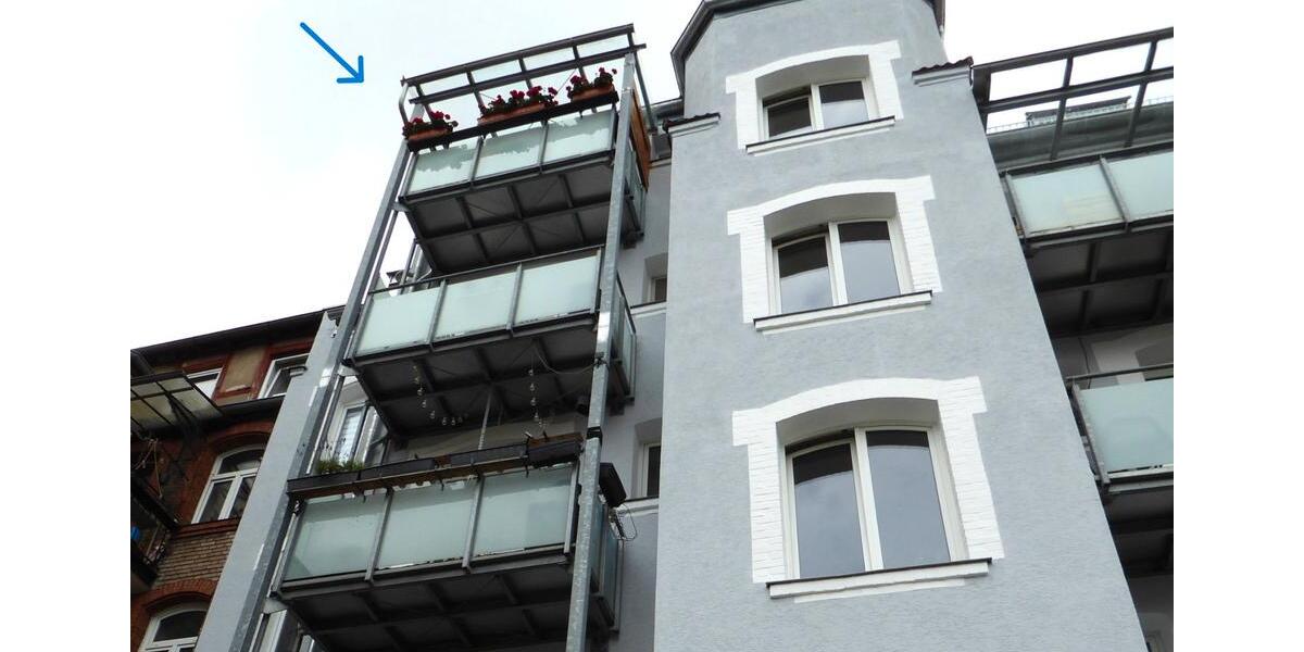 Dachgeschoßwohnung Nürnberg Herrnhütte - 4 Zimmer, 82 m&sup2;, 1.000&euro; | Angebot:27570665