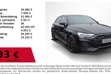 Audi A3 4.900 km 39.480 &euro; Fürth 90763