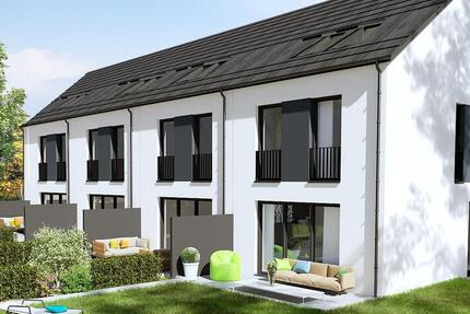 Reiheneckhaus mit hoher KfW Förderung. Niedrige Kosten mit Wärmepumpe, Solar und Fußbodenheizung. - Haus Eggolsheim 10809474123 | Angebot:23589508