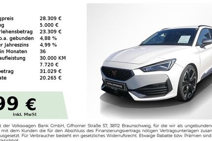 Cupra Leon 32.750 km 26.910 &euro; Lauf an der Pegnitz 91207