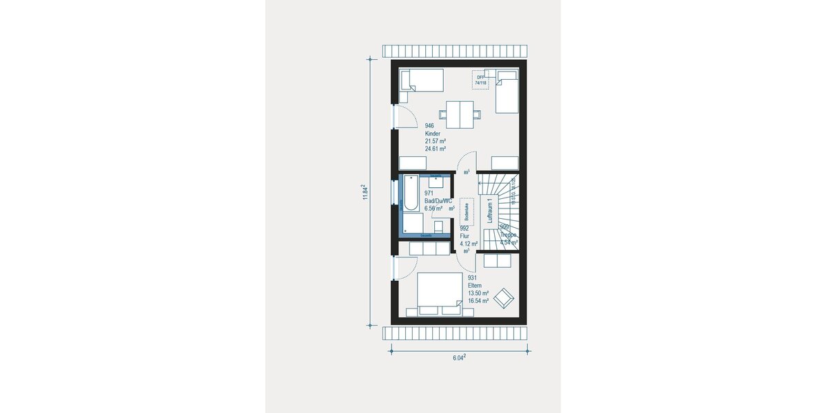 Moderne Doppelhaushälfte in Erlangen: Ihr neues Zuhause individuell geplant - Doppelhaushälfte Erlangen Bruck | Angebot:27285004